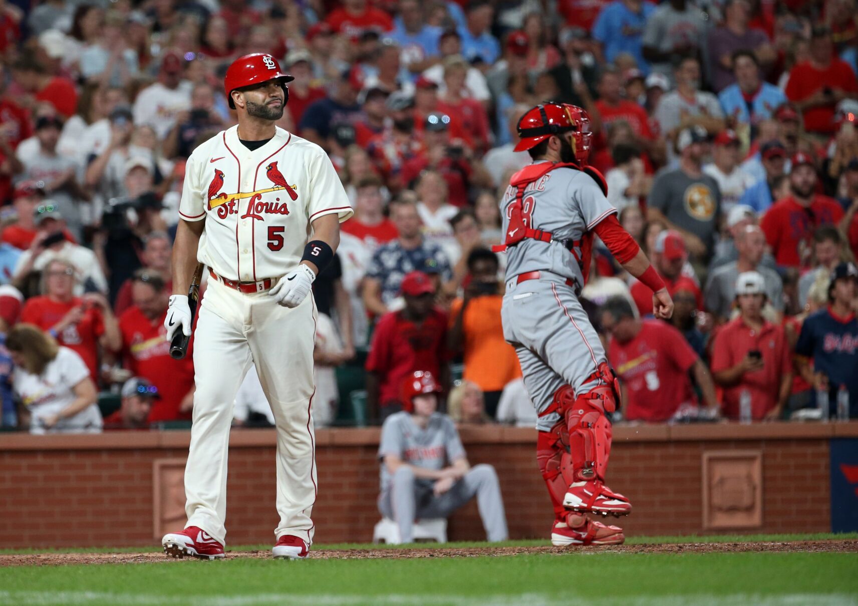 Cardinals play Cincinnati Reds in game 2 of doubleheader